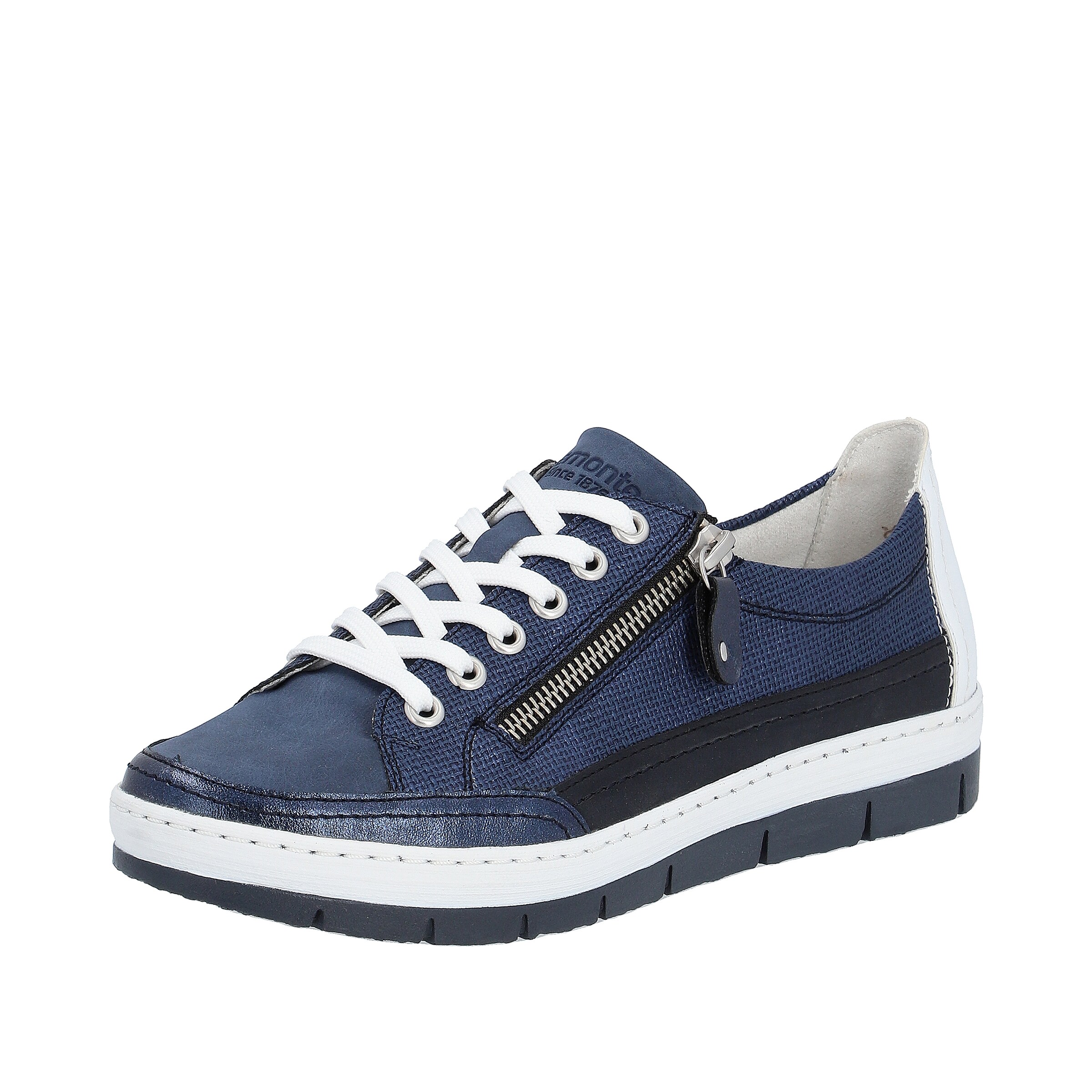 REMONTE Sneakers in marine blue / Black / White, Item view