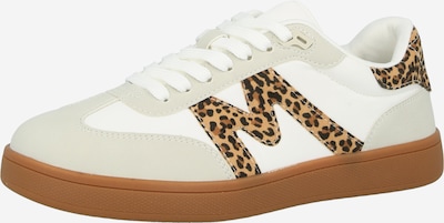 STEVE MADDEN Niske tenisice 'Gremlinn' u smeđa / crna / bijela / prljavo bijela, Pregled proizvoda