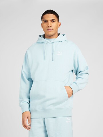 PUMA - Sweatshirt 'BETTER CLASSICS' em azul: frente