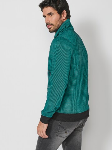 Sweat-shirt KOROSHI en vert