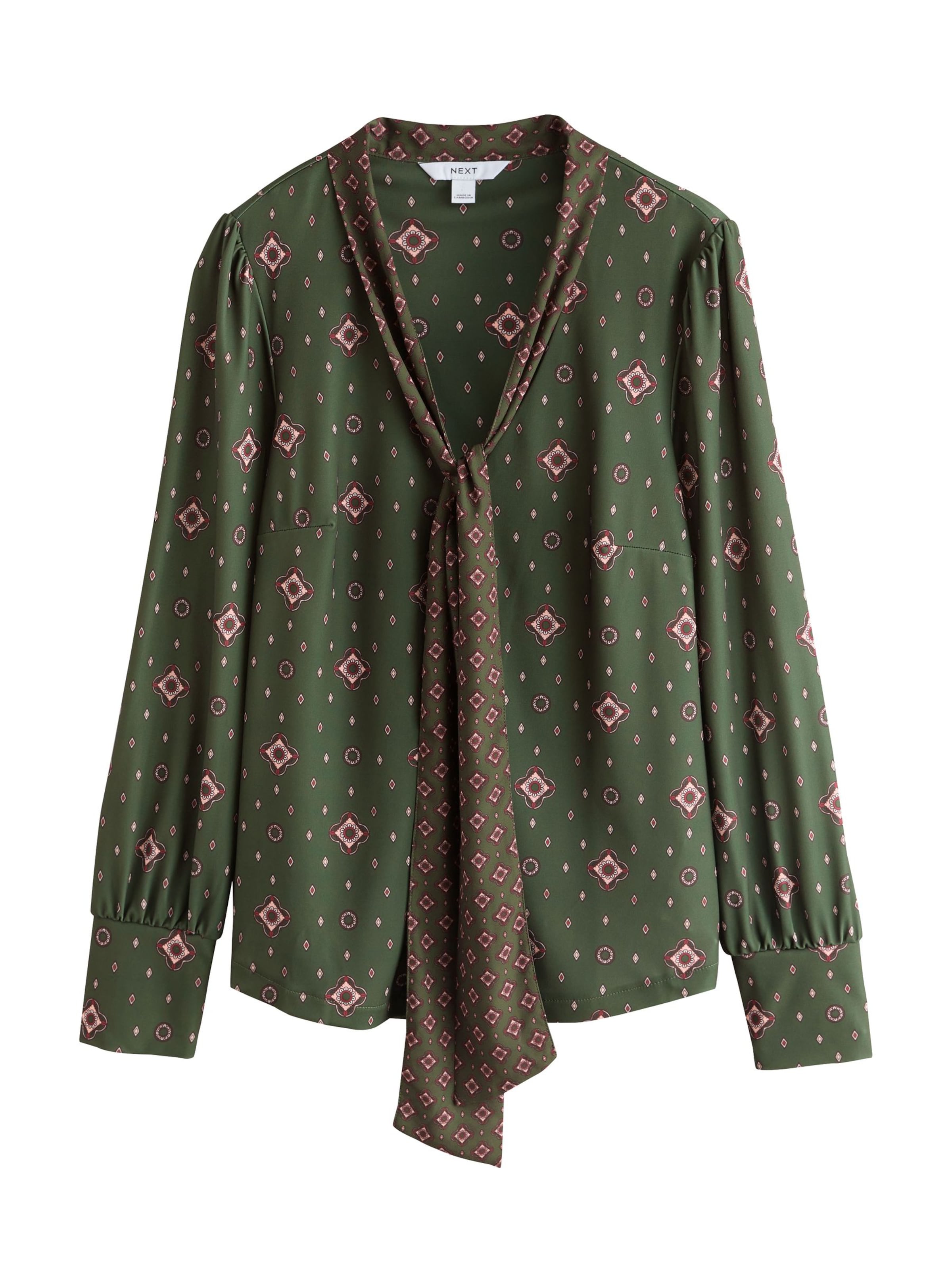 Next - Blusa em verde: frente