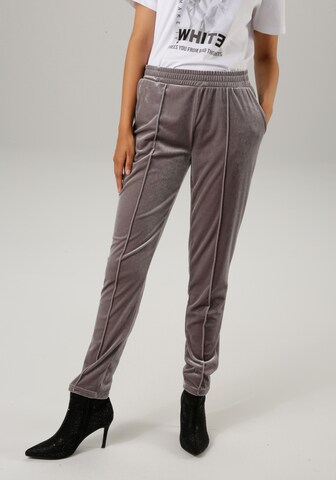 Aniston CASUAL Regular Pants in Grey: front