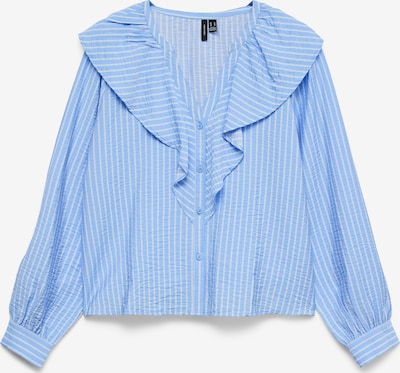 VERO MODA Pusero 'VMKAJA' koossa XS värissä vaaleansininen / valkoinen, Tuotenäkymä