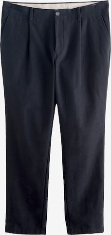 Next Loosefit Bandplooibroek in Blauw: voorkant