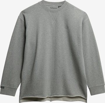 Sweat-shirt Superdry & Co en gris : devant