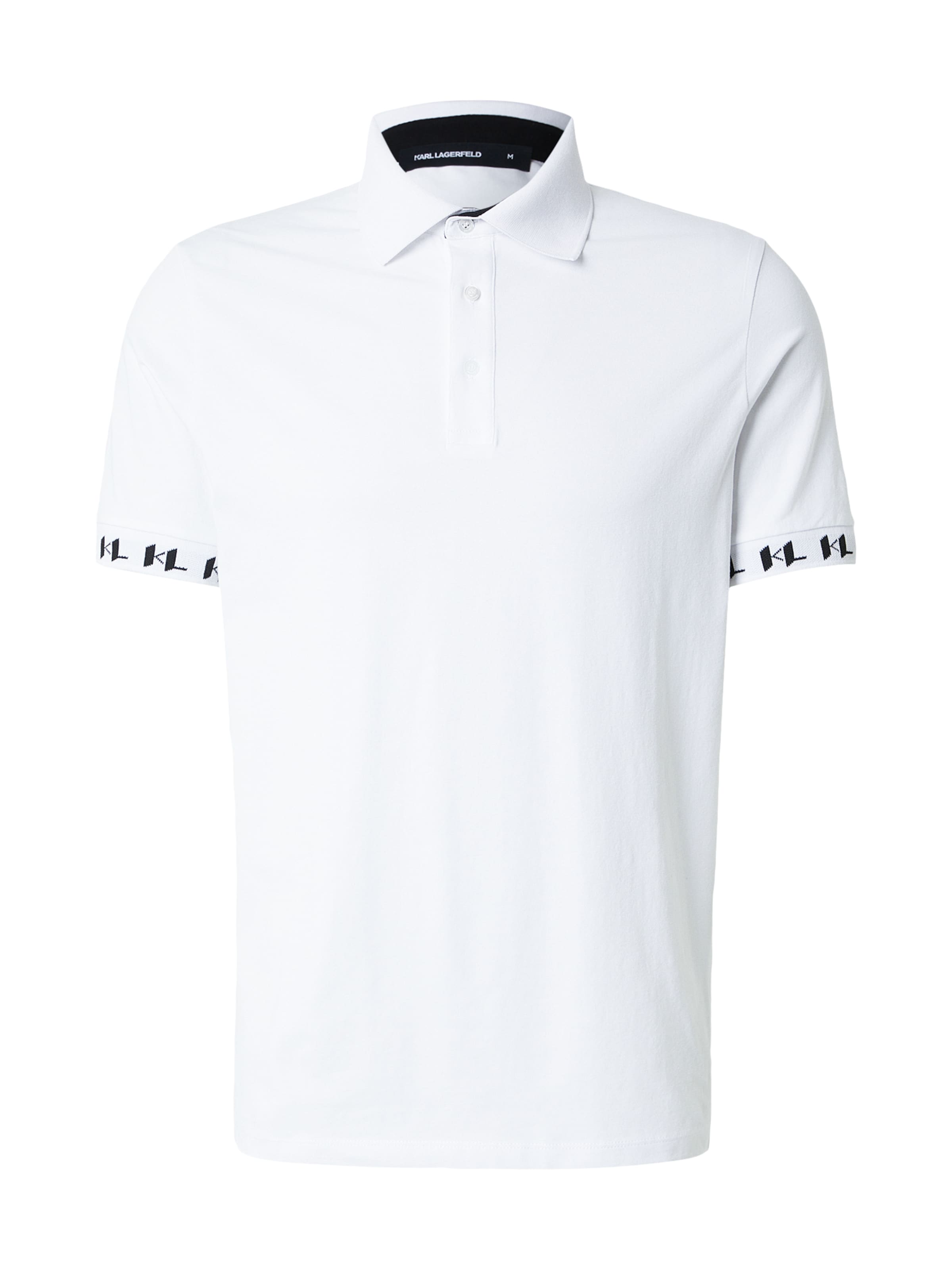 Karl Lagerfeld T-shirt i svart / vit, Produktvy