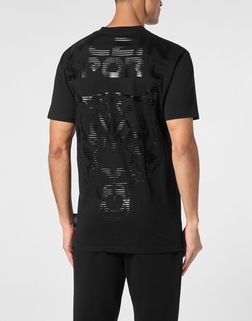 Plein Sport Shirt 'Tiger' in Black: front