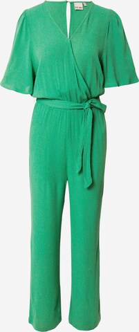 Tuta jumpsuit 'MARRAKECH' di ICHI in verde: frontale