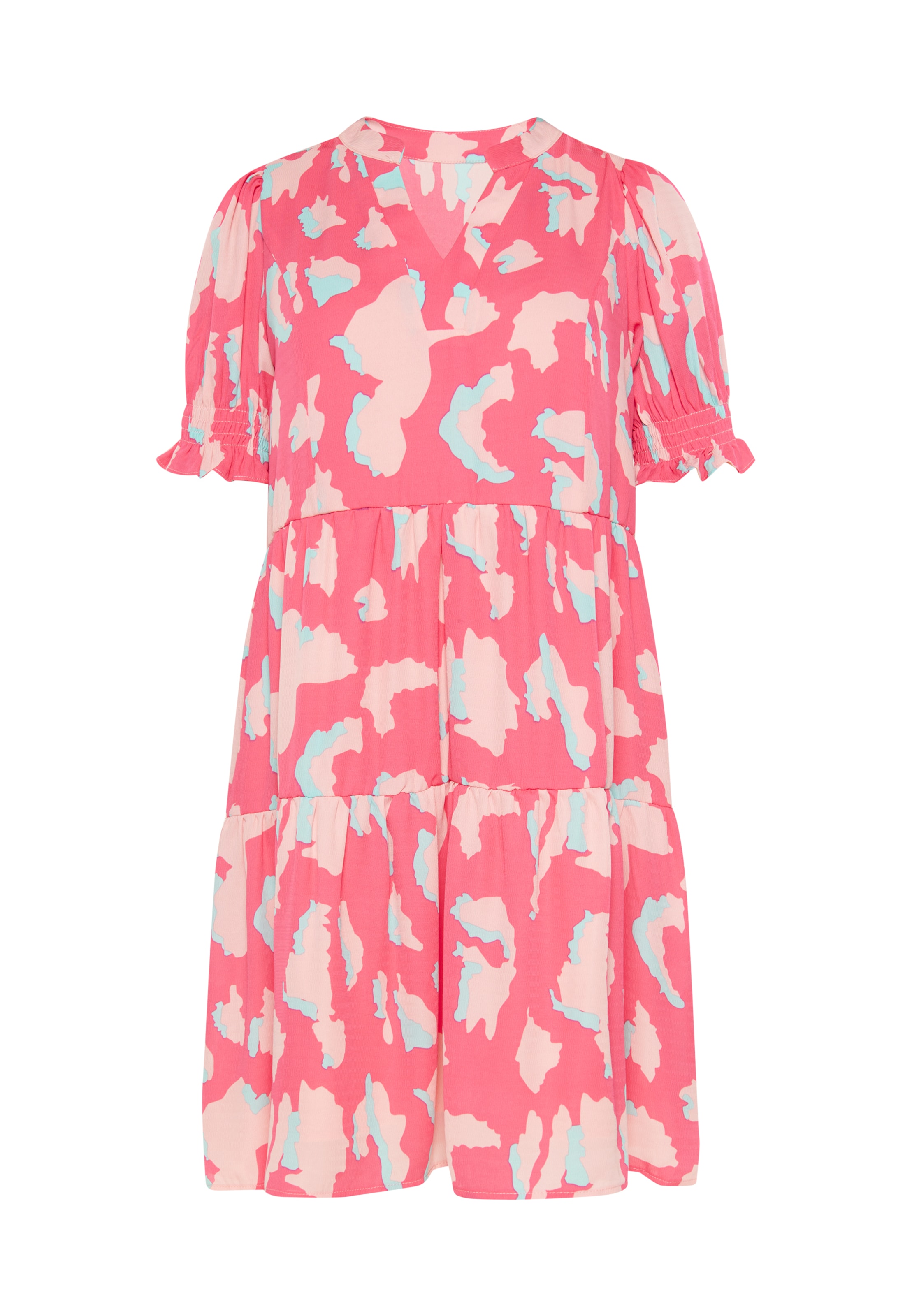 Rochie de vară 'Fashion Look' de la FELIPA pe roz: față