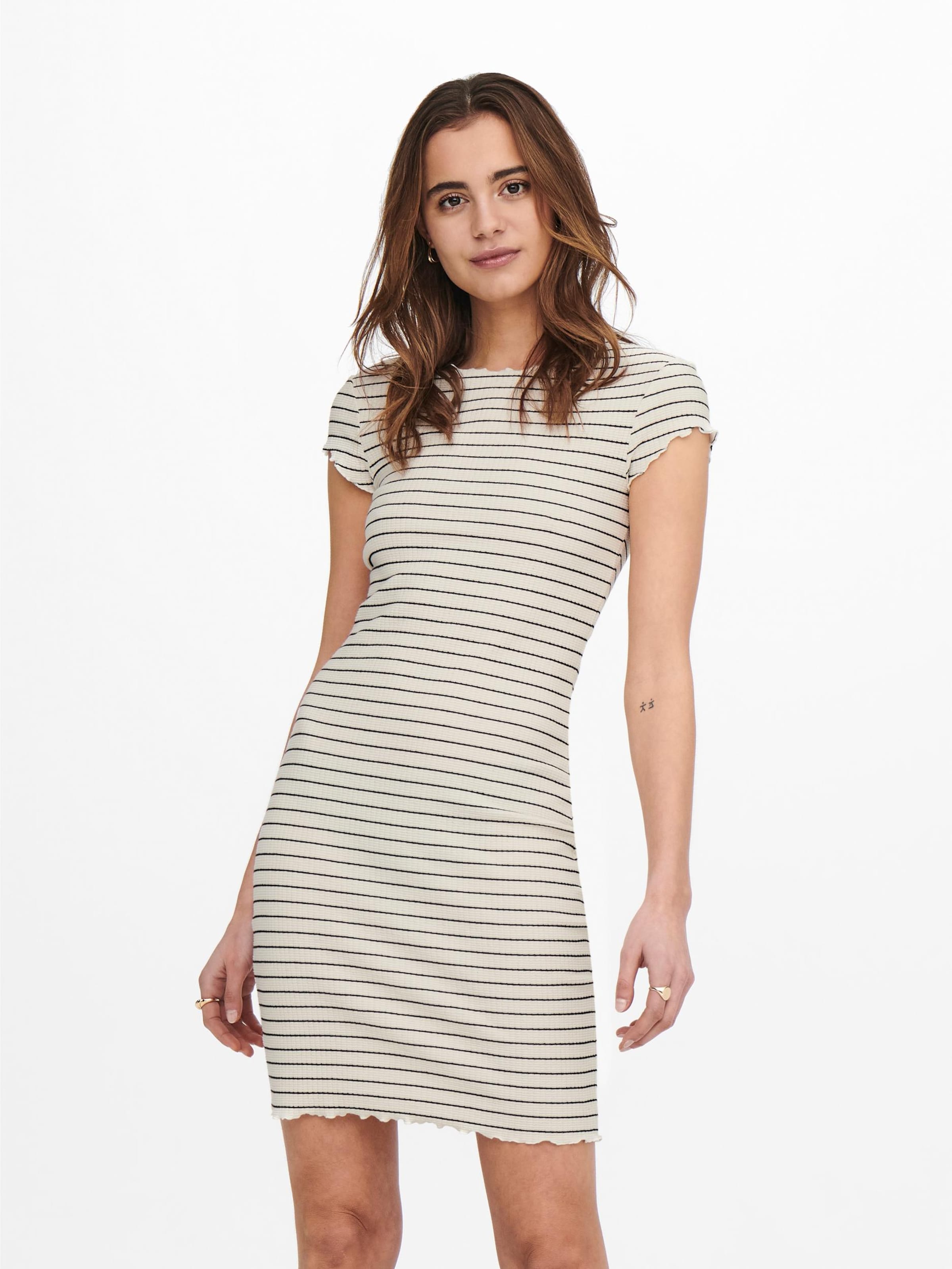 Frauen Große Größen ONLY Kleid 'ANITS' in Offwhite - WS52662 Frauen Große Größen ONLY Kleid 'ANITS' in Offwhite - WS52662