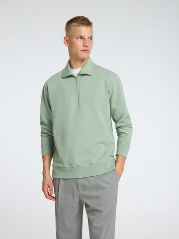 SELECTED Sweatshirt 'SLHBRandom' in Grün