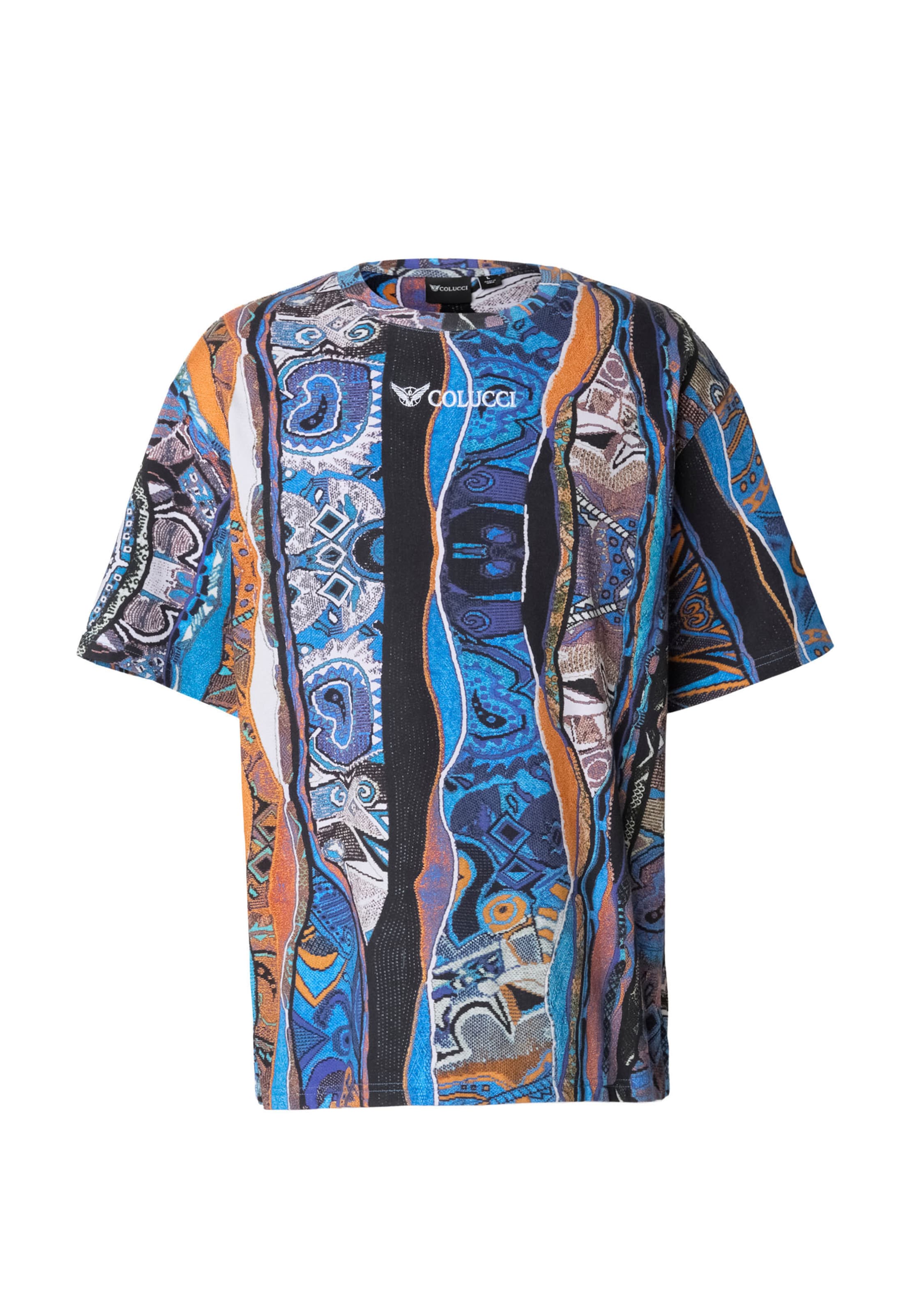 Colucci Shirt in Blauw: voorkant