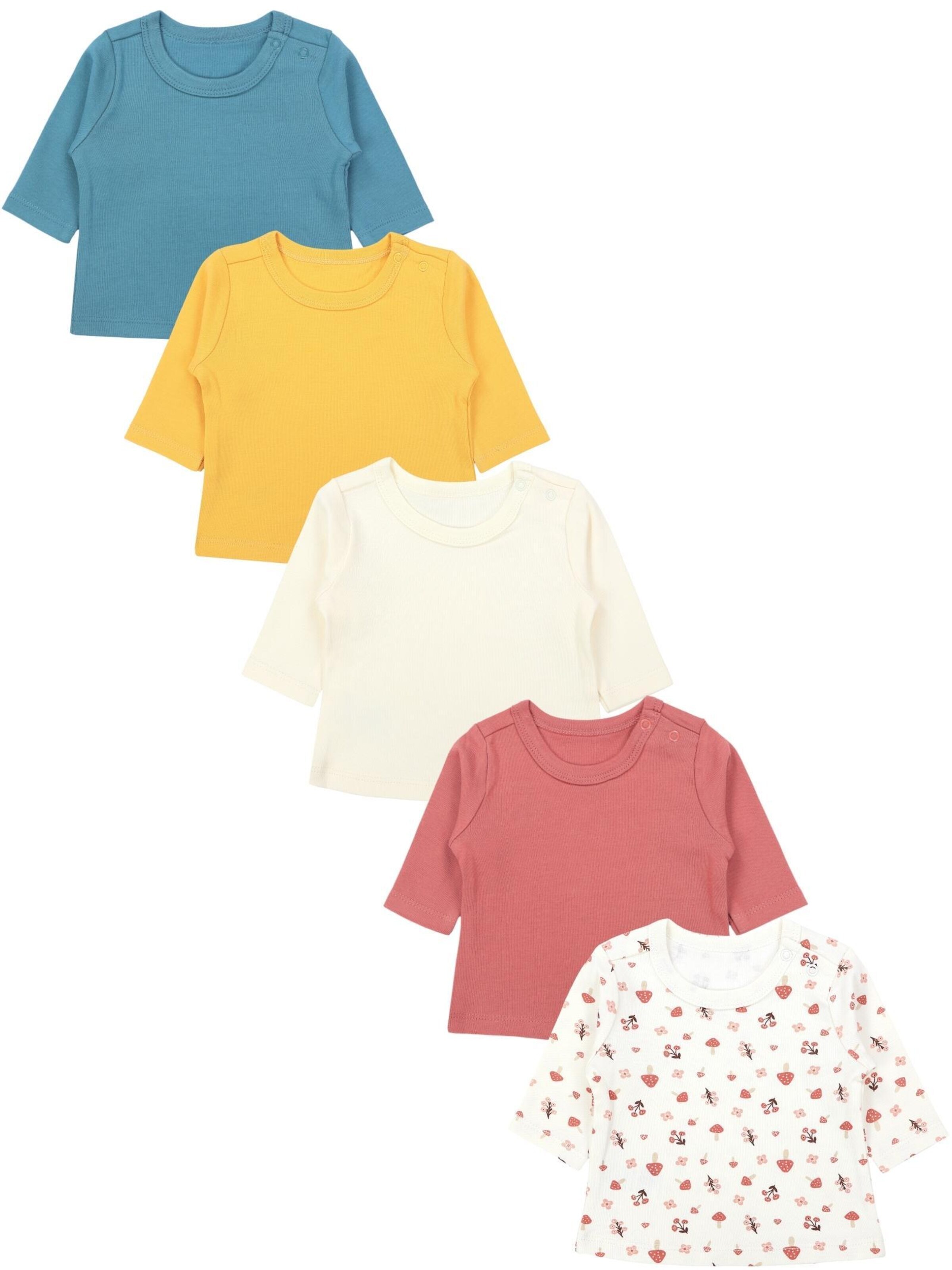 TupTam Shirt 'Langarmshirt - 5er Set' in Blue: front