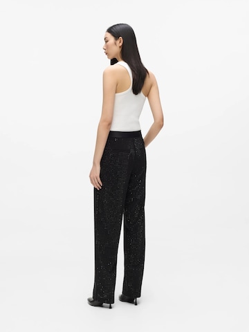 Largi Pantaloni eleganți de la Karl Lagerfeld pe negru