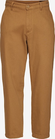 ALPHA INDUSTRIES - Loosefit Pantalón chino en marrón: frente