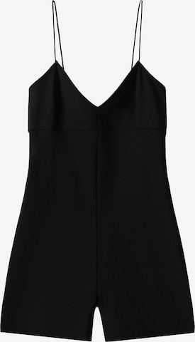 Bershka Jumpsuit in Black: front