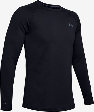 UNDER ARMOUR Regular Fit Funktionsshirt in Schwarz: predná strana