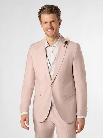 CG CLUB OF GENTS Slim Fit Business-Sakko 'Parker' in Pink: predná strana