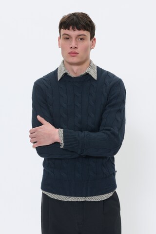 Matinique Pullover 'MAtriton' i blå: forside