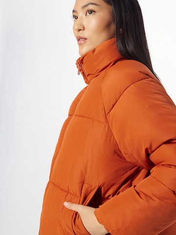 Monki Winter Jacket in Orange