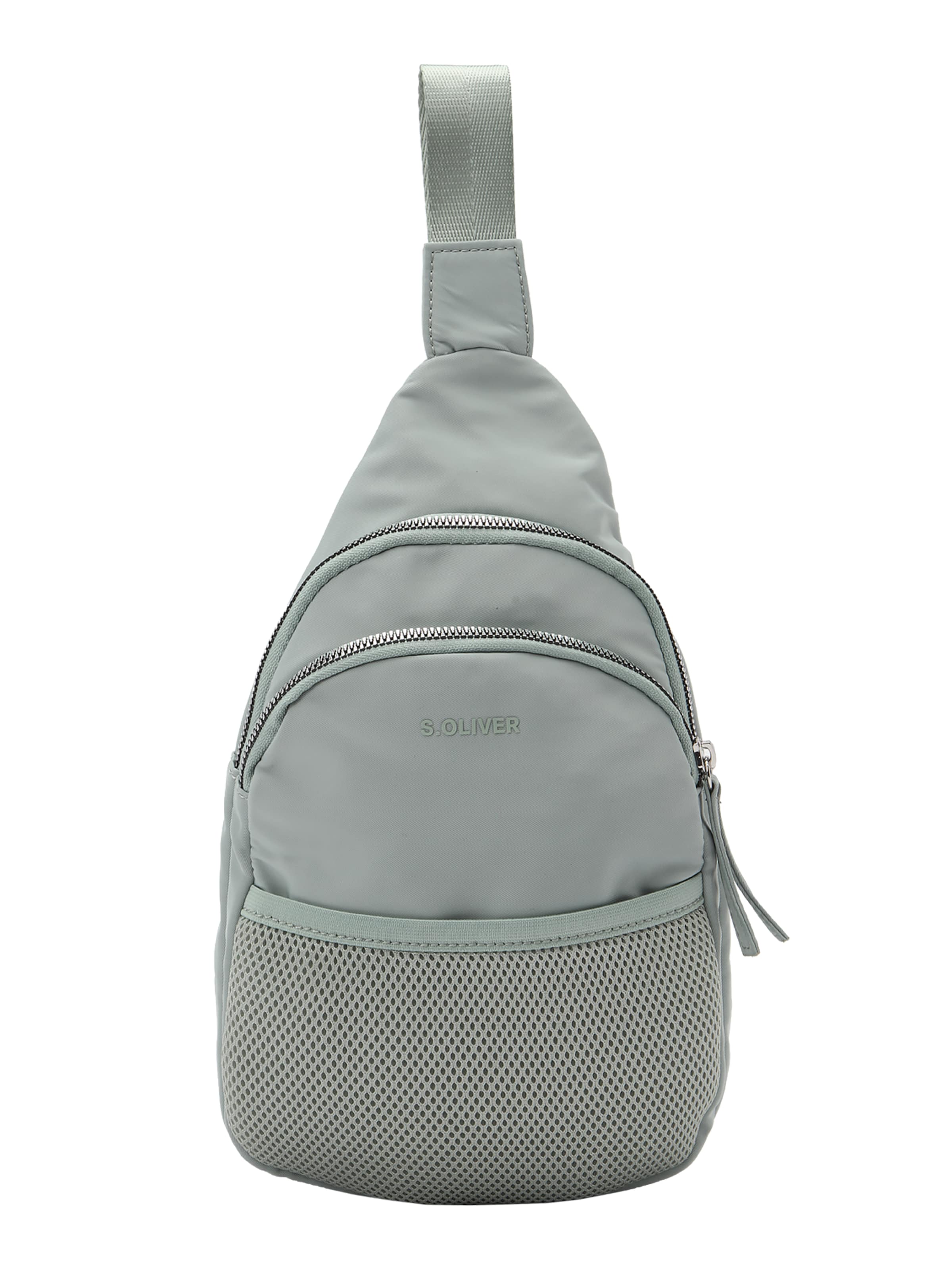 Geantă de umăr de la s.Oliver pe gri: față