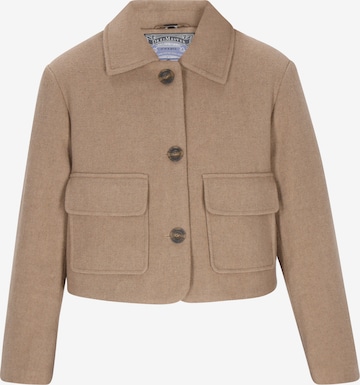 Veste mi-saison DreiMaster Vintage en marron : devant