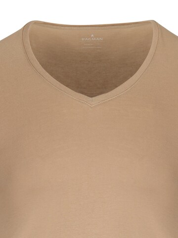 Ragman Undershirt 'Basic' in Beige