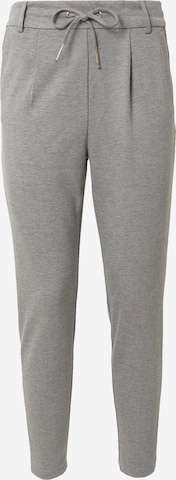 ONLY Pleat-Front Pants 'Poptrash' in Grey: front