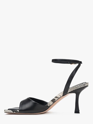 Estro Sandale '530-08'‌‌ in Schwarz
