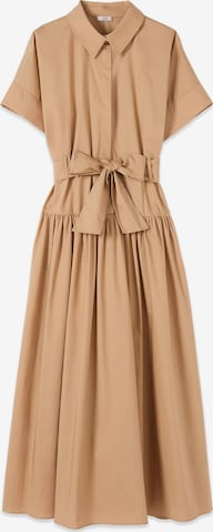 oltre - Vestido en beige: frente