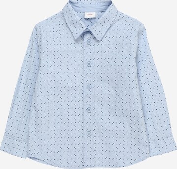 s.Oliver - Ajuste regular Camisa en azul: frente