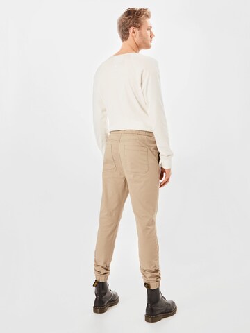 Tapered Pantaloni 'Linus' de la Only & Sons pe bej