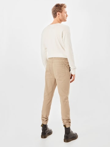 Tapered Pantaloni 'Linus' di Only & Sons in beige