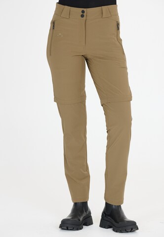 Whistler Regular Outdoorbroek 'Gerd' in Groen: voorkant