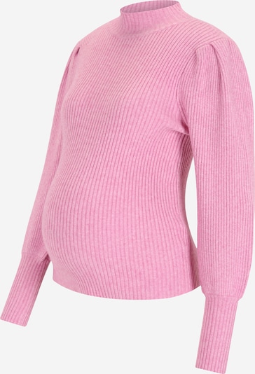 Only Maternity Trui 'Katia' in de kleur Fuchsia, Productweergave