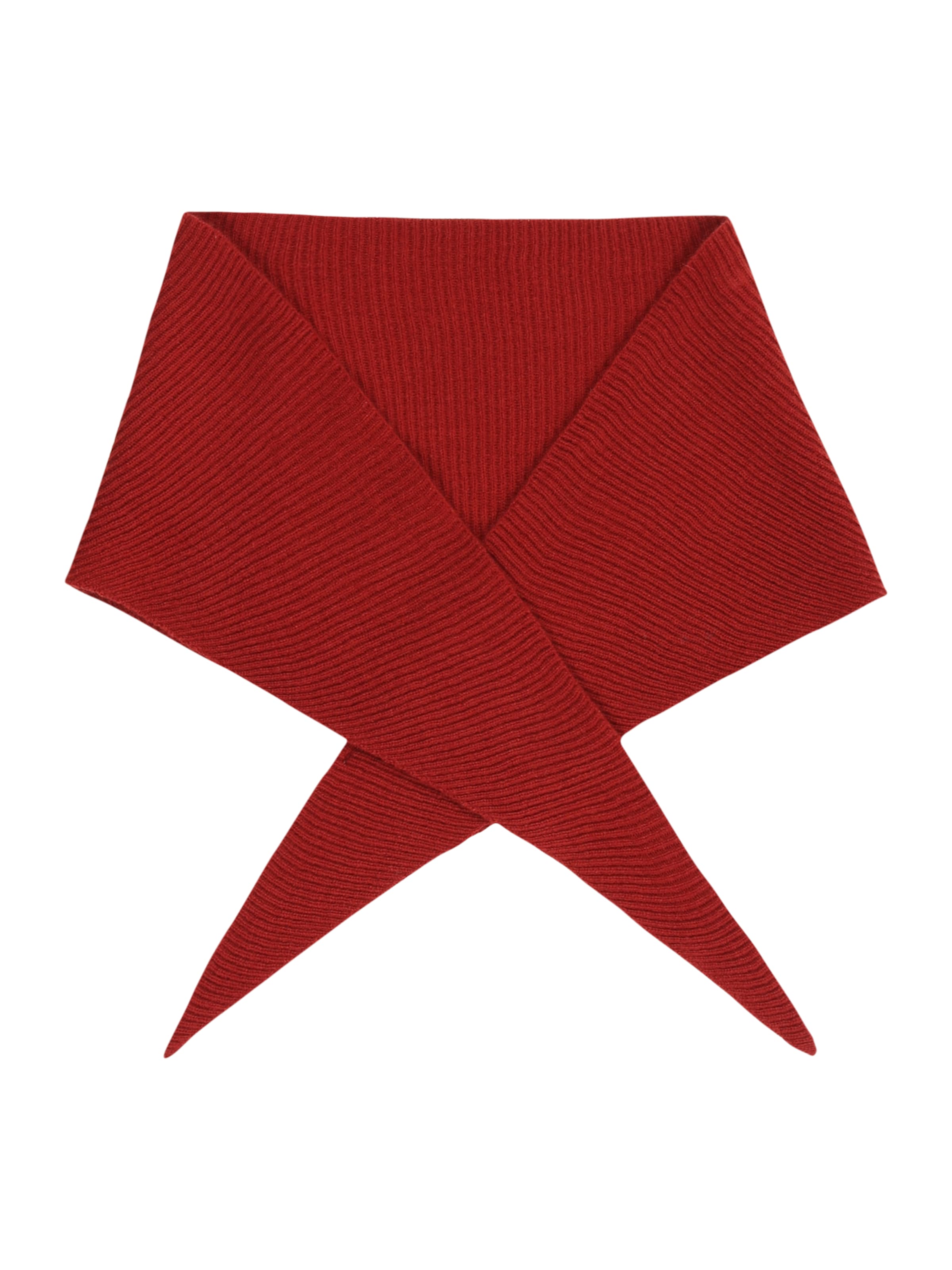 MSCH COPENHAGEN Шарф 'Lowee' в Красный: спереди