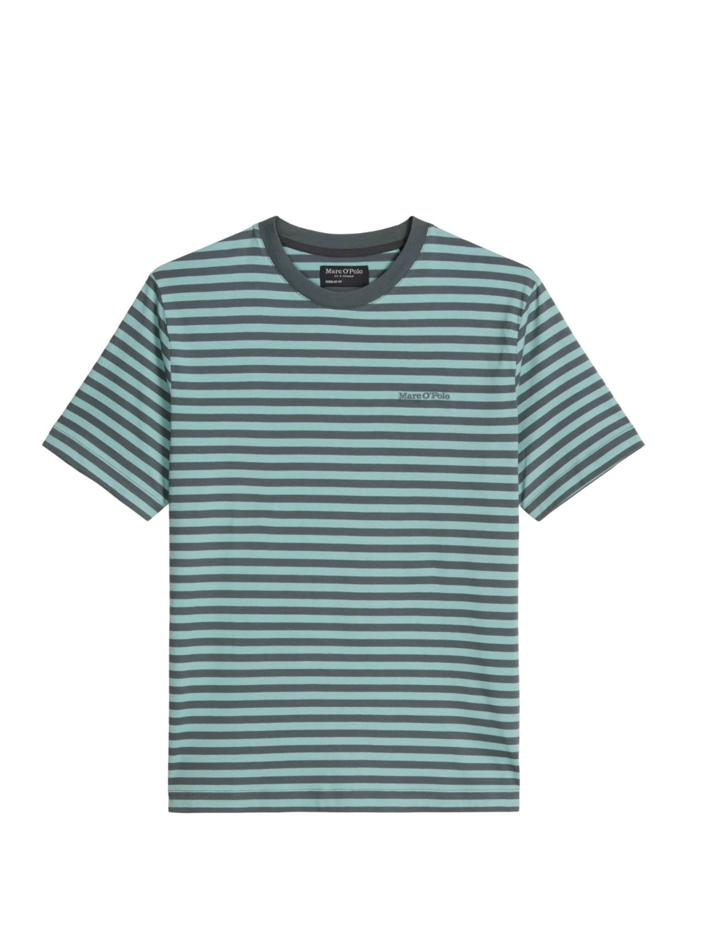 Marc O'Polo Shirt 'marc o'polo - Heren t-shirt' in M in de kleur Groen, Productweergave