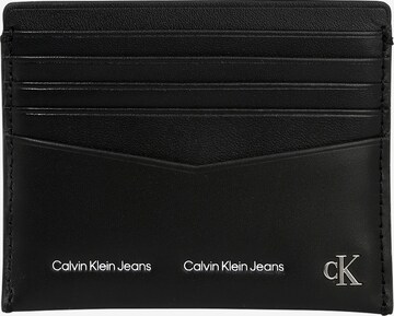 Calvin Klein Jeans Portmonetka w kolorze czarny: przód