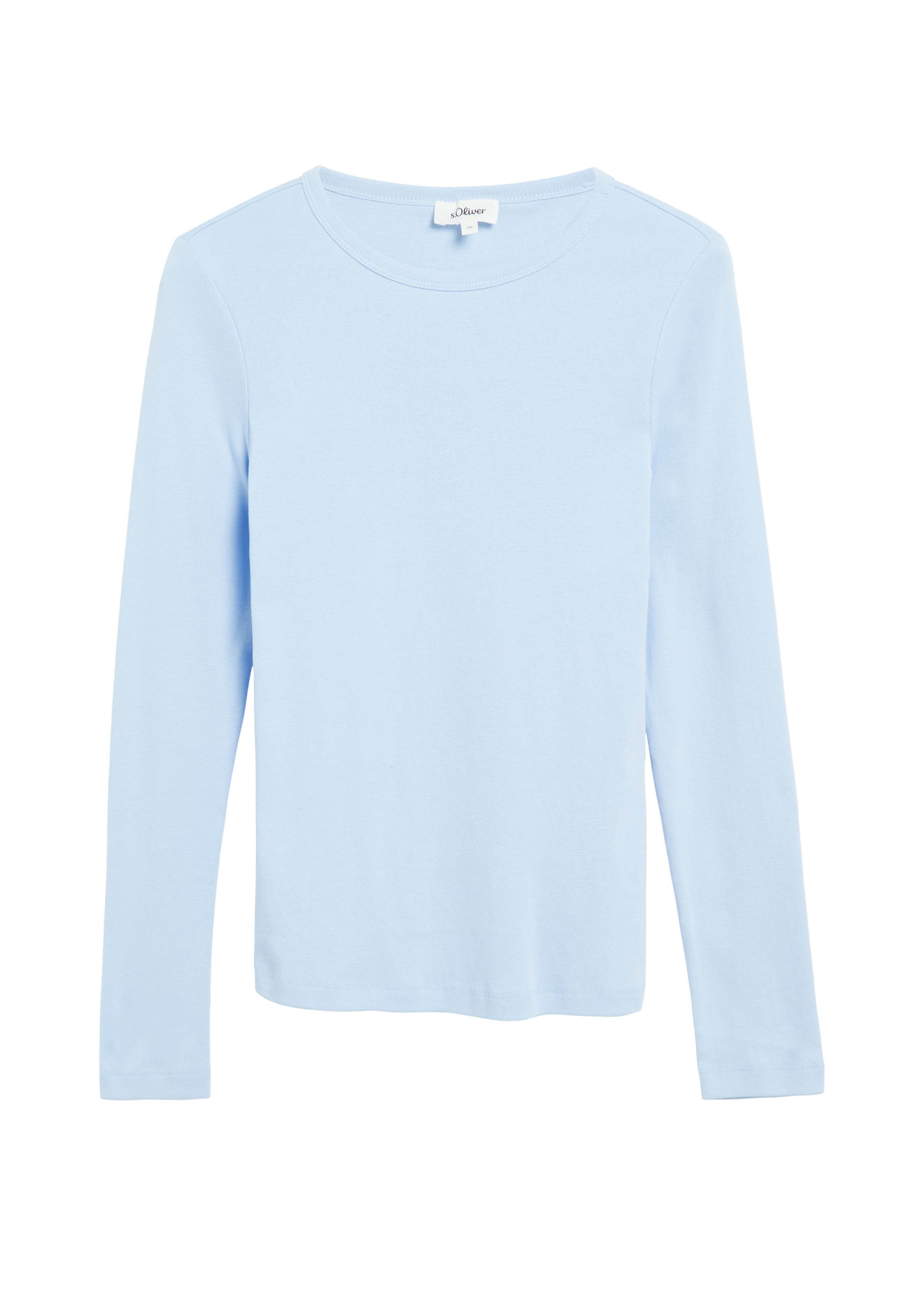 s.Oliver Shirt in Blauw: voorkant