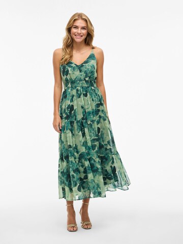 Robe 'VIFlorie' VILA en vert : devant
