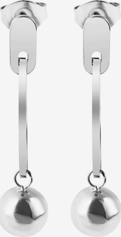 Akzent Earrings 'Mayke, hautverträglich' in Silver: front