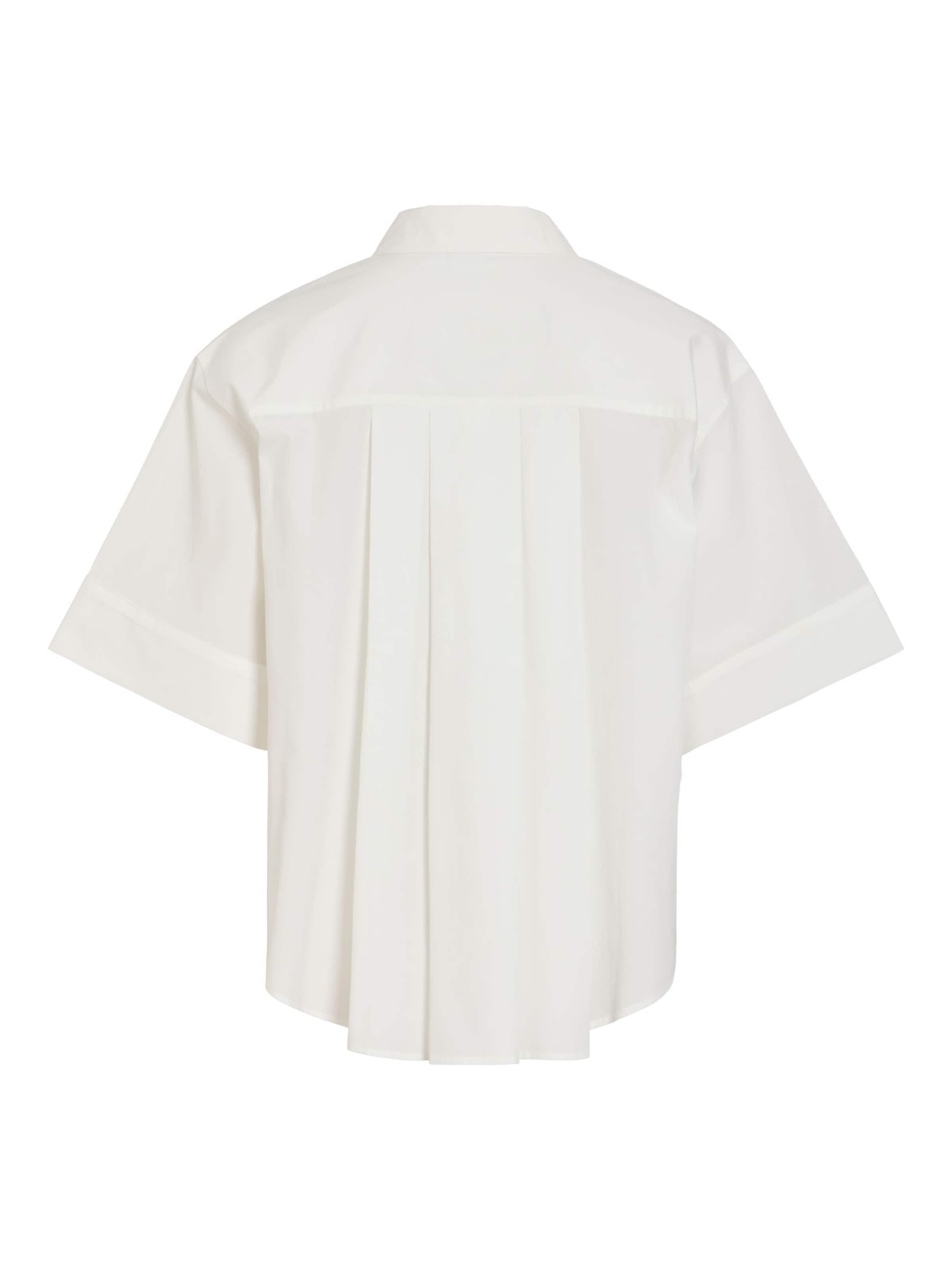 Chemisier 'VIBelfie' VILA en blanc