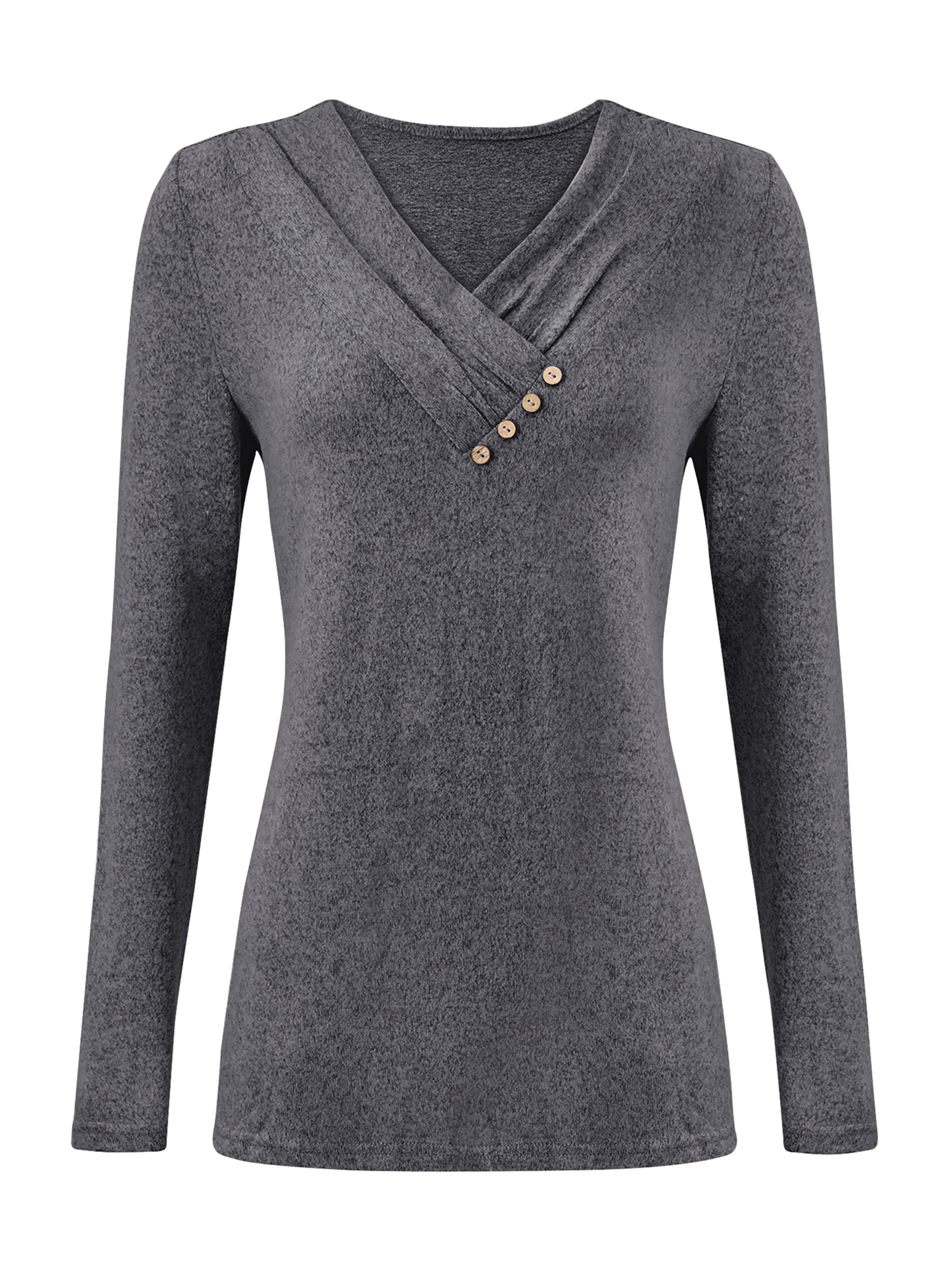 Imily Bela Pulóver - szürke: elől