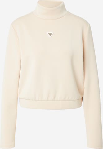 GUESS - Sudadera 'OLYMPE' en beige: frente