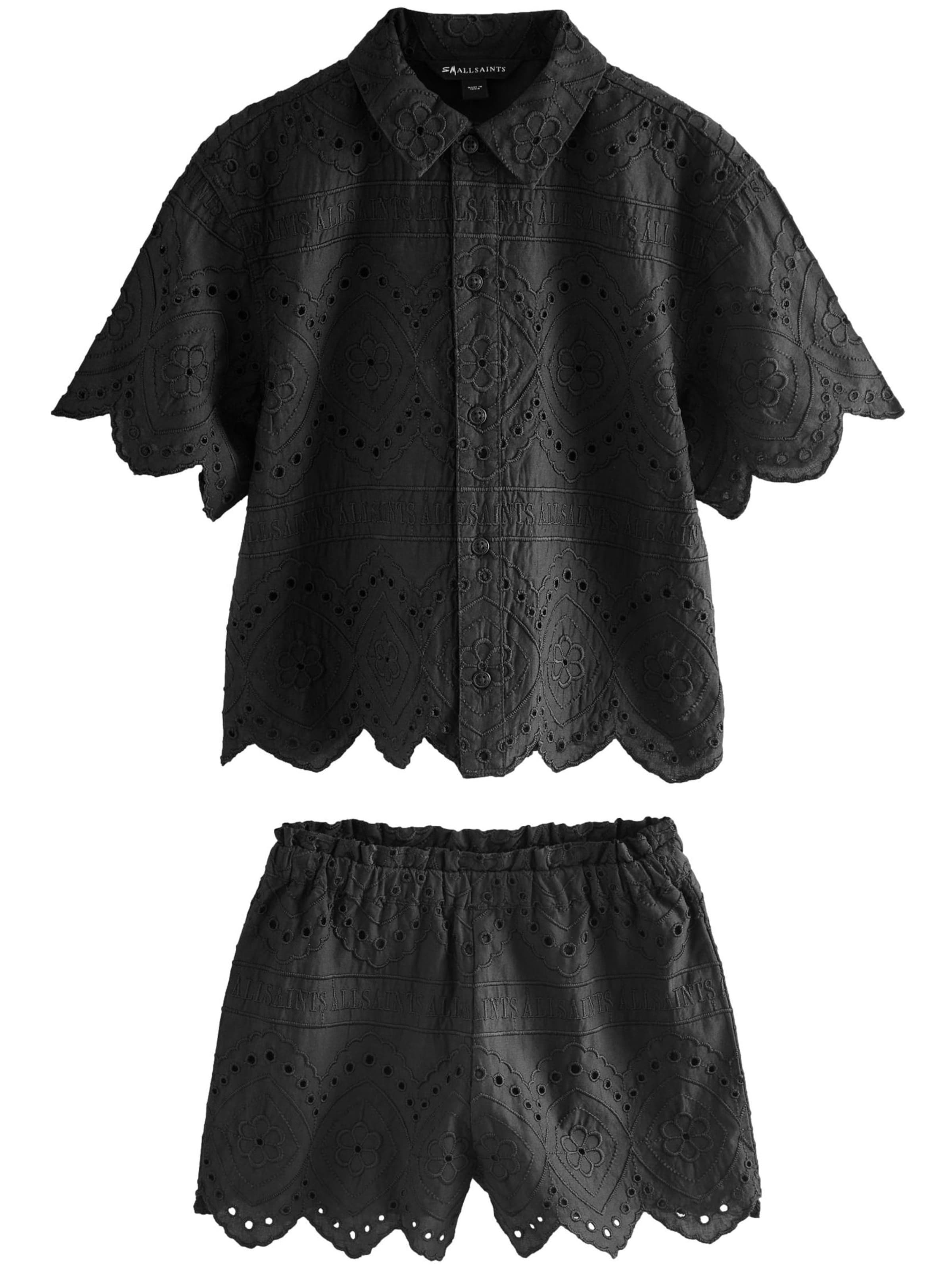 smALLSAINTS Set in Black: front