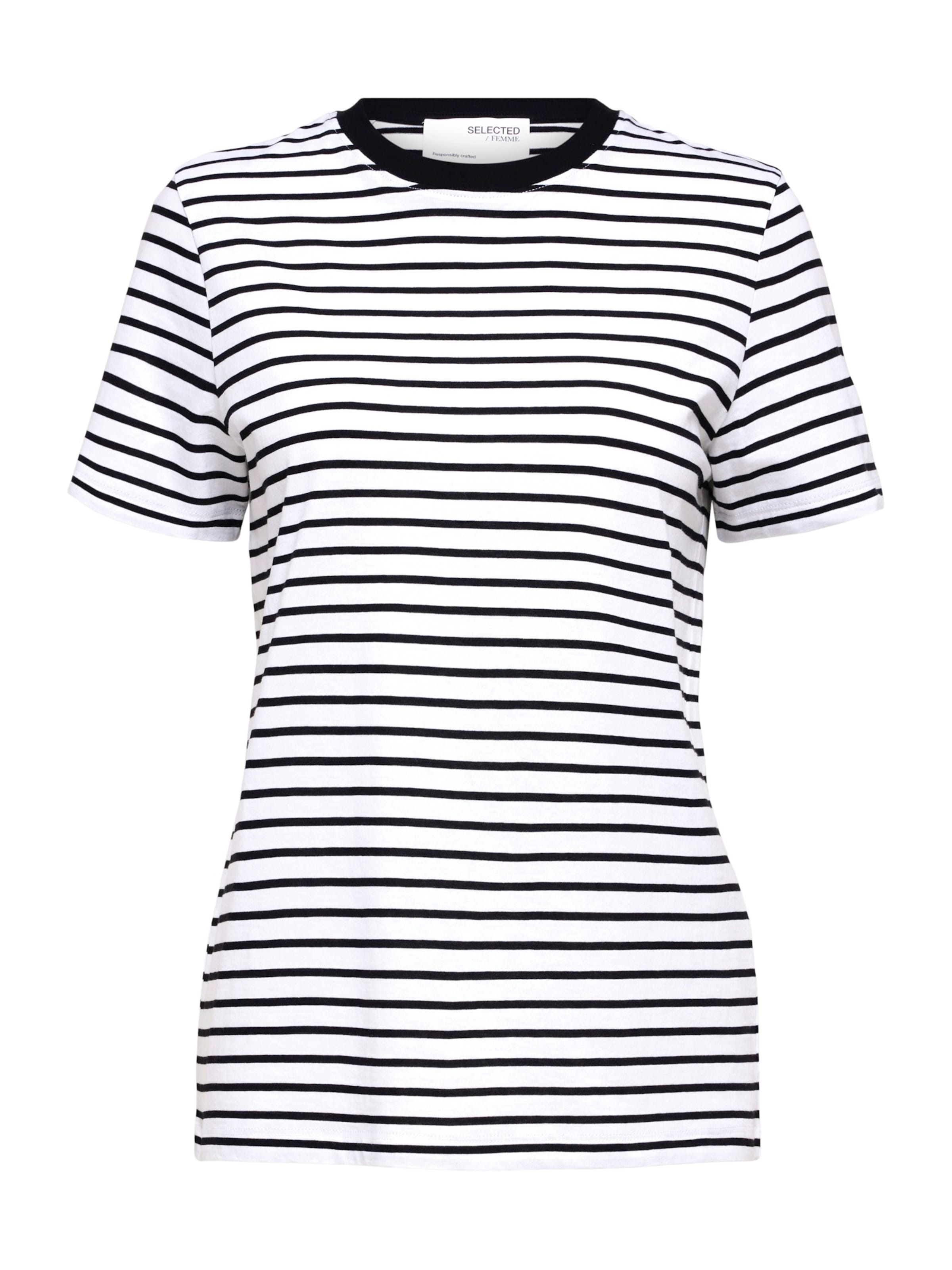 SELECTED Shirt 'SLFJESMINES' in Black: front