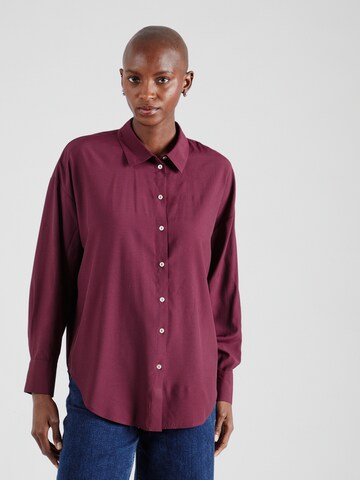 VERO MODA Μπλούζα 'VMNORA' σε κόκκινο: μπροστά