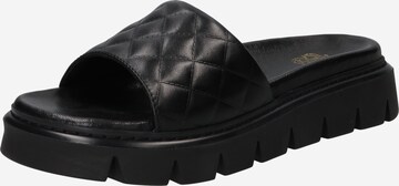 Apple of Eden Pantolette 'Gia' in Schwarz: predná strana