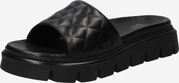 Apple of Eden - Zapatos abiertos 'Gia' en negro: frente