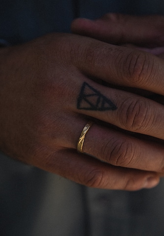 Haze&Glory Prsteň - Zlatá: predná strana